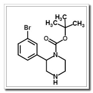 1-Boc-2-(3-溴苯基)哌嗪