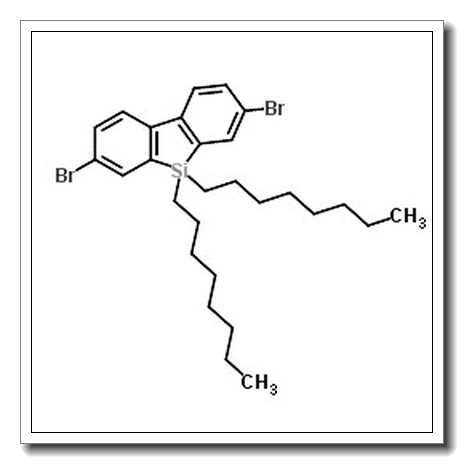 2,7-二溴-9,9-二辛基-9H-9-硅杂芴