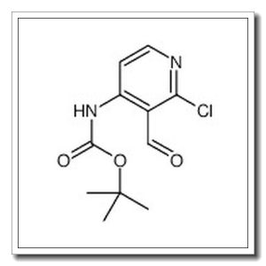 N-(2-氯-3-甲酰基-4-吡啶)氨基甲酸1,1-二甲基乙酯