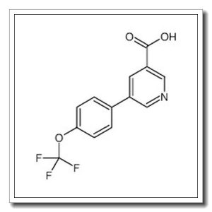 5-[4-(trifluoromethoxy)phenyl]pyridine-3-carboxylic acid