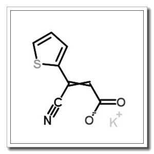 Potassium 3-cyano-3-(2-thienyl)acrylate