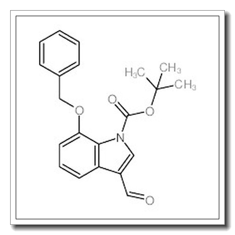 1-Boc-7-苄氧基-3-甲酰基吲哚