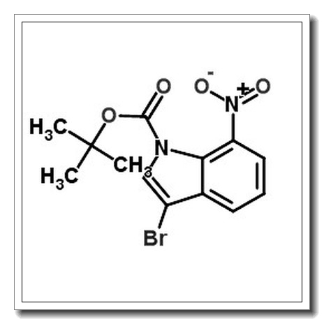 1-Boc-3-溴-7-硝基吲哚