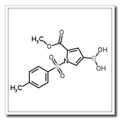 (5-(甲氧基羰基)-1-甲苯磺酰-1H-吡咯-3-基)硼酸