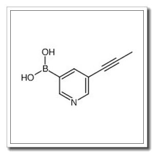 [5-(丙炔-1-基)吡啶-3-基]硼酸