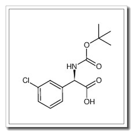 (R)-叔丁氧基羰基氨基-(3-氯-苯基)-乙酸