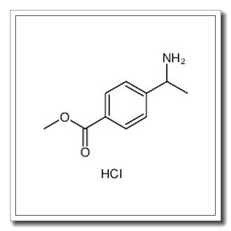 Benzoic acid, 4-(1-aminoethyl)-, methyl ester, hydrochloride