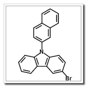 9-(2-萘基)-3-溴咔唑