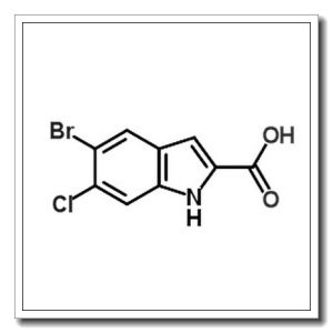 5-溴-6-氯-1H-吲哚-2-羧酸