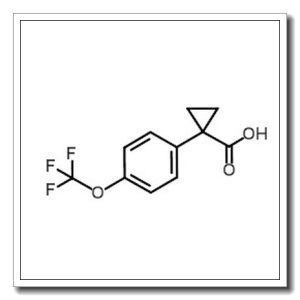 1-[4-(trifluoromethoxy)phenyl]cyclopropane-1-carboxylic acid