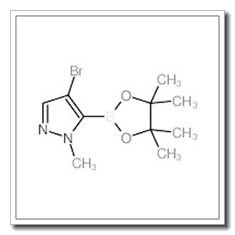 4-Bromo-1-methyl-5-(4,4,5,5-tetramethyl-1,3,2-dioxaborolan-2-yl)-1H-pyrazole CAS 942070-88-4