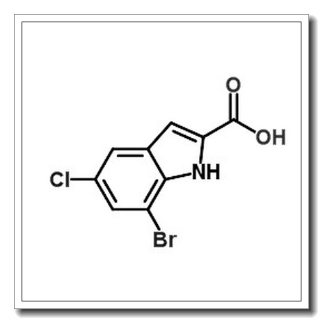 7-溴-5-氯-1H-吲哚-2-羧酸