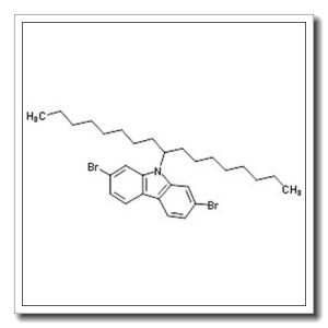 2,7-二溴-9-(1-辛基壬基)-9H-咔唑