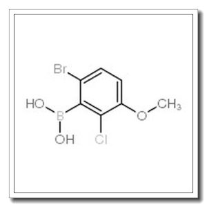 6-溴-2-氯-3-甲氧基苯硼酸