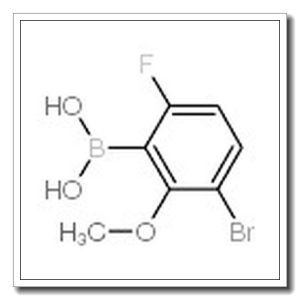 3-溴-6-氟-2-甲氧基苯硼酸