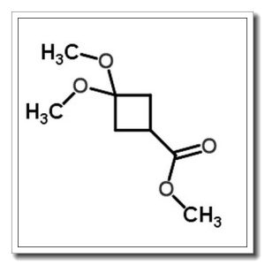 3,3-二甲氧基环丁烷-1-羧酸甲酯