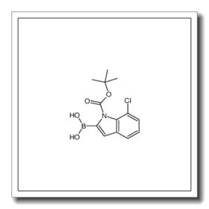 [7-chloro-1-[(2-methylpropan-2-yl)oxycarbonyl]indol-2-yl]boronic acid