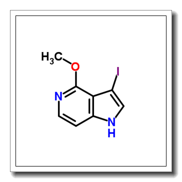 3-Iodo-4-methoxy-1H-pyrrolo[3,2-c]pyridine CAS 1000341-25-2