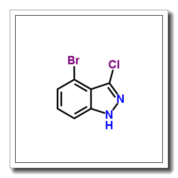 4-Bromo-3-chloro-1H-indazole CAS 1000343-46-3