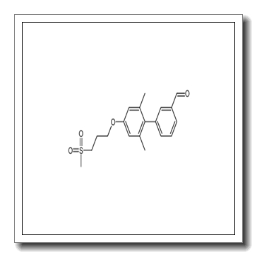 2′,6′-Dimethyl-4′-[3-(methylsulfonyl)propoxy]-3-biphenylcarbaldeh yde