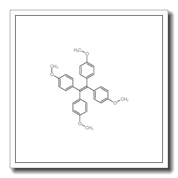 1-methoxy-4-[1,2,2-tris(4-methoxyphenyl)ethenyl]benzene
