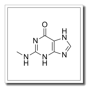 2-(methylamino)-3,7-dihydropurin-6-one CAS 10030-78-1
