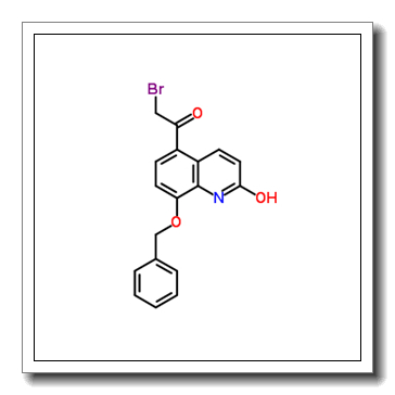8-Benzyloxy-5-(2-bromoacetyl)-2-hydroxyquinoline CAS 100331-89-3