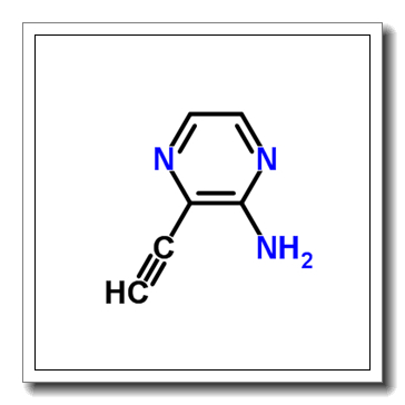 3-ethynylpyrazin-2-amine CAS 1005349-13-2