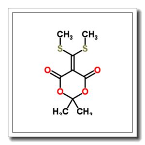5-[双(甲基硫代)亚甲基]-2,2-二甲基-1,3-二噁烷-4,6-二酮