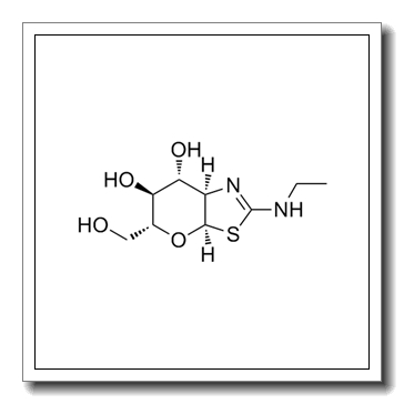 2-(ethylamino)-5-(hydroxymethyl)-5,6,7,7a-tetrahydro-3aH-pyrano[3,2-d][1,3]thiazole-6,7-diol CAS 1009816-48-1