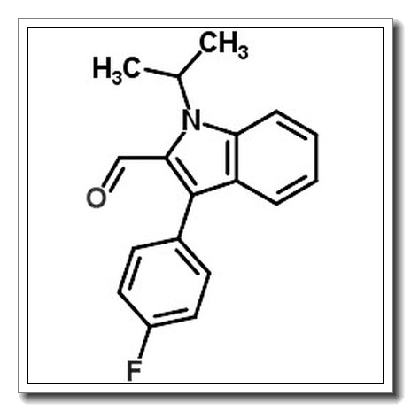 3-(4-fluorophenyl)-1-propan-2-ylindole-2-carbaldehyde CAS 101125-34-2 