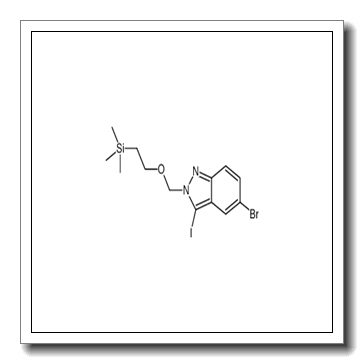 5-bromo-3-iodo-2-(2-trimethylsilanyl-ethoxymethyl)-1H-indazole