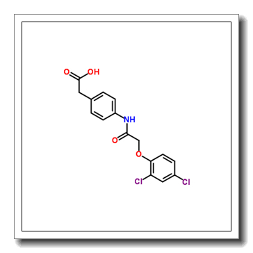 (4-{[(2,4-Dichlorophenoxy)acetyl]amino}phenyl)acetic acid