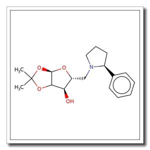 5-(S-2-Phenyl-pyrrolidine)-1-yl-5-deoxy-1,2-isopropylidene-a-D-xylofuranose