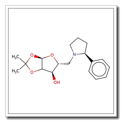 5-Deoxy-1,2-O-isopropylidene-5-[(2S-phenylpyrrolidine)-1-yl]-a-D-xylofuranose