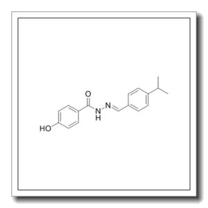 4-羟基苯甲酸 2-[[4-(1-甲基乙基)苯基]亚甲基]肼