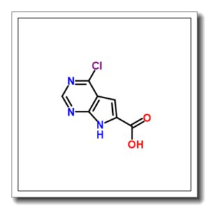 4-氯-7H-吡咯并[2,3-D]嘧啶-6-甲酸