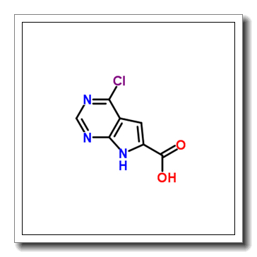 4-Chloro-7H-pyrrolo[2,3-d]pyrimidine-6-carboxylic acid CAS 1016241-80-7