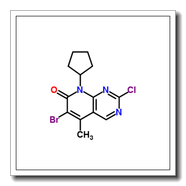 6-bromo-2-chloro-8-cyclopentyl-5-methylpyrido[2,3-d]pyrimidin-7-one CAS 1016636-76-2