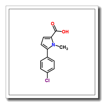 5-(4-Chlorophenyl)-1-methyl-1H-pyrrole-2-carboxylic acid CAS 1017414-83-3