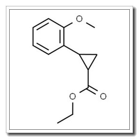 反式-2-(2-甲氧基苯基)环丙烷-1-羧酸乙酯