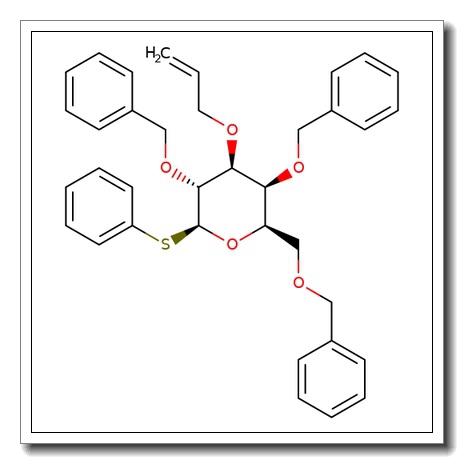 Phenyl 3-O-Allyl-2,4,6-tri-O-benzyl-b-D-thiogalactopyranoside CAS 1017587-57-3