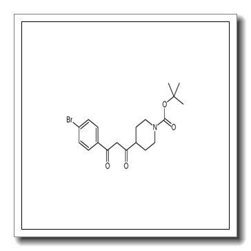 tert-butyl 4-[3-(4-bromophenyl)-3-oxopropanoyl]piperidine-1-carboxylate CAS 1017781-49-5