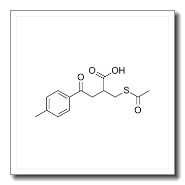 2-(acetylsulfanylmethyl)-4-(4-methylphenyl)-4-oxobutanoic acid CAS 101973-77-7