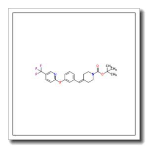 2-Methyl-2-propanyl 4-(3-{[5-(trifluoromethyl)-2-pyridinyl]oxy}benzylidene)-1-piperidinecarboxylate