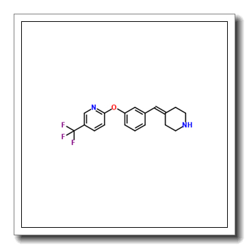 2-[3-(4-Piperidinylidenemethyl)phenoxy]-5-(trifluoromethyl)pyridine