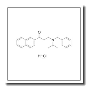 3-[异丙基(苄基)氨基]-1-(2-萘基)-1-丙酮盐酸盐