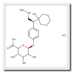 rac N,O-didesmethyl venlafaxine b-D-glucuronide hydrochloride