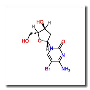 4-Amino-5-bromo-1-((2R,4S,5R)-4-hydroxy-5-(hydroxymethyl)tetrahydrofuran-2-yl)pyrimidin-2(1H)-one CAS 1022-79-3