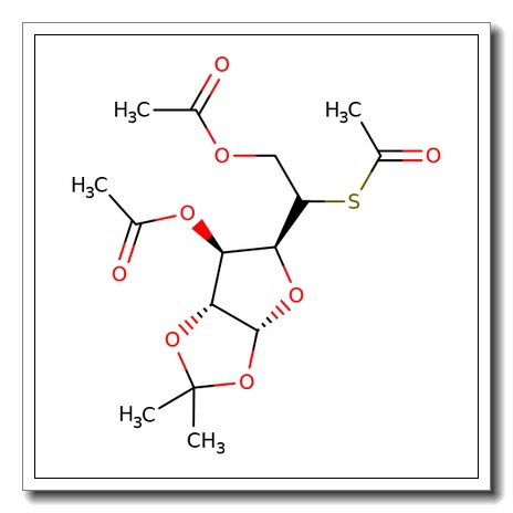 3,6-Di-O-acetyl-5-S-acetyl-5-deoxy-1,2-O-isopropylidene-α-D-glucofuranose CAS 10227-17-5